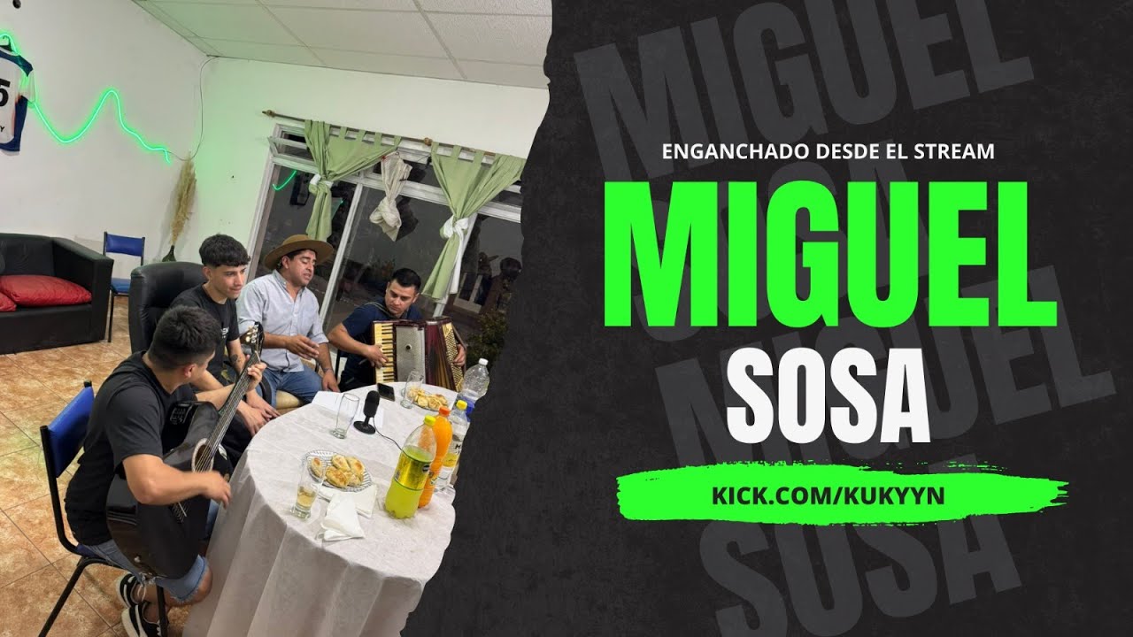 MIGUEL SOSA / ENGANCHADO EN VIVO