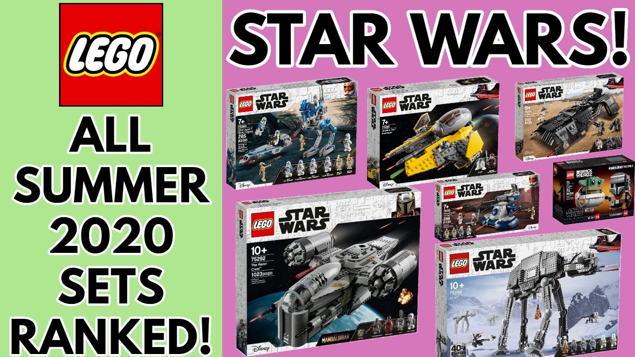 EVERY Lego Star Wars Summer 2020 Sets RANKED (TOP 10 SETS!)