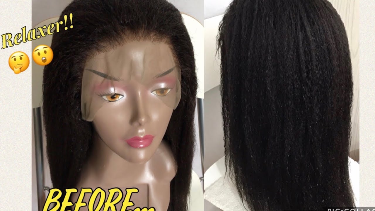 “RELAXING MY KINKY STRAIGHT WIG!” | SEEN IT FIRST@TeiJae| OMGHERHAIR KINKY STRAIGHT 360 LACE WIG