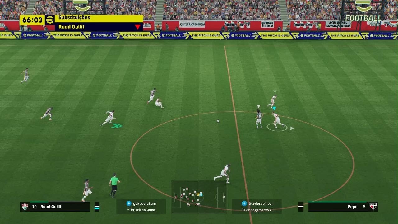 eFootball_ 3 btits em um só jogo