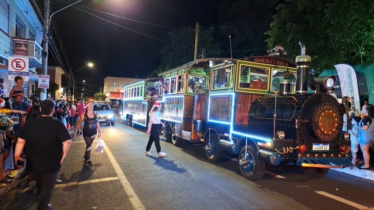 Parada de Natal 2025 em Santa Cruz das Palmeiras-SP