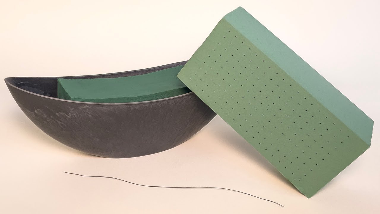 Cutting Floral Foam to Fit