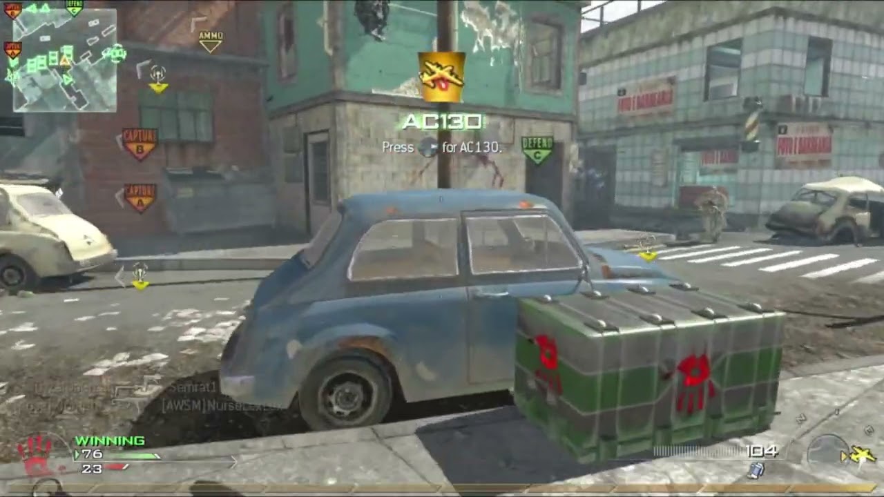 Call of Duty MW2! Remember the Emergency Airdrop Killstreak?