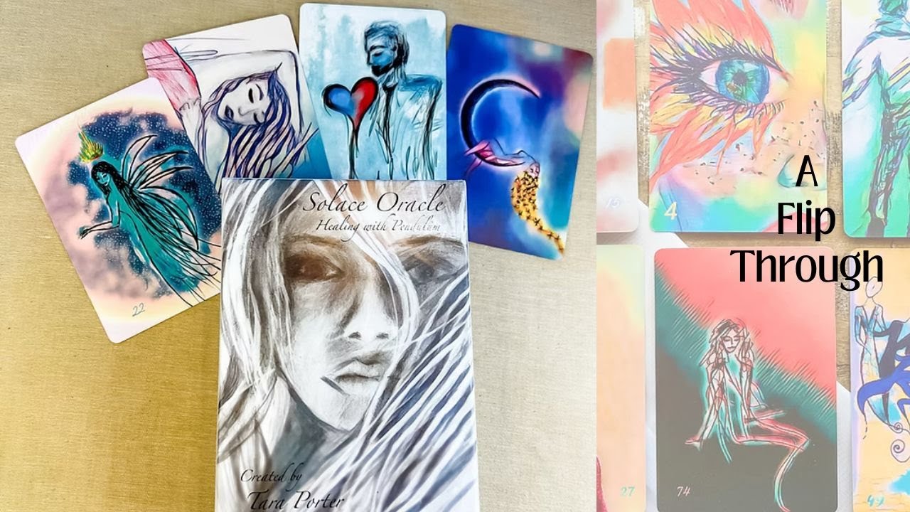 Solace Oracle - Healing with Pendulum :: A Flip Through