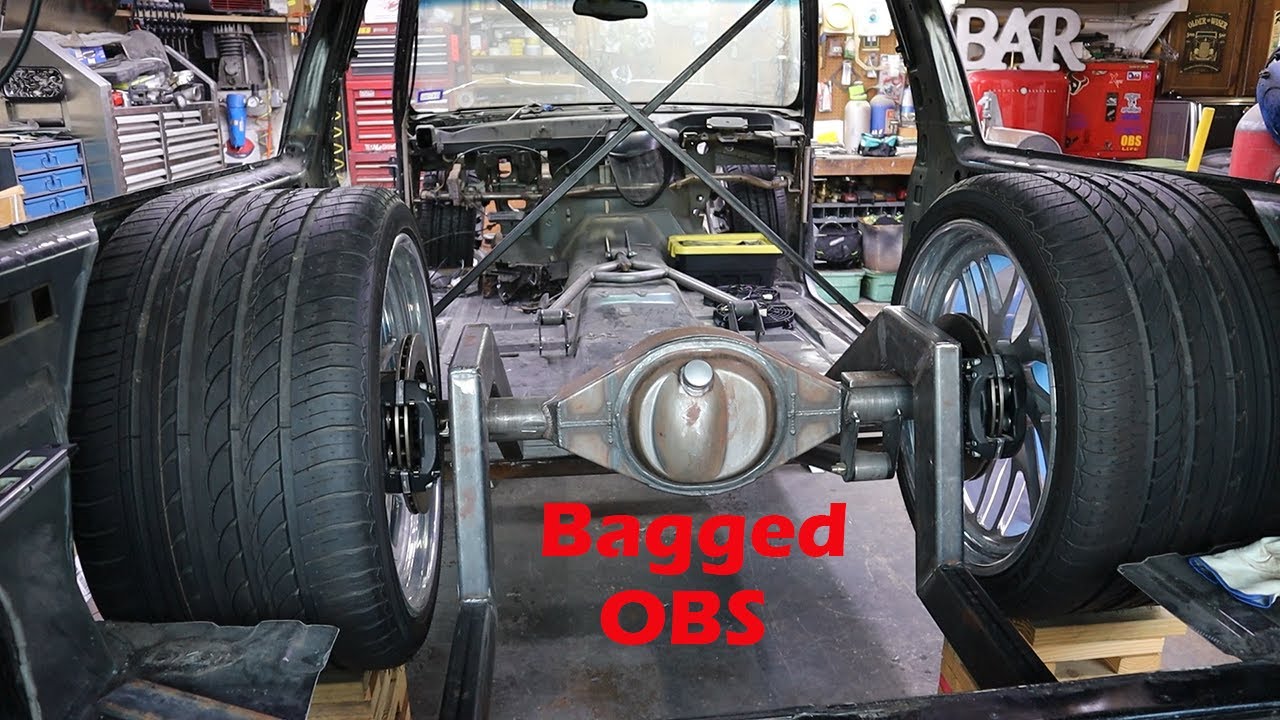 Заниженный пикап OBS Truck/Tahoe (заниженная рама кузова и увеличенный вырез в выемке).