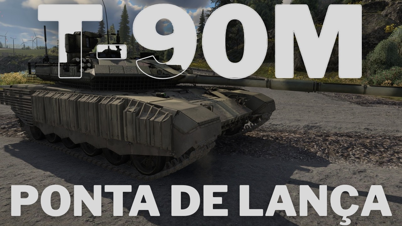 T-90M: A Ponta de Lança Russa no War Thunder - 4K 60FPS