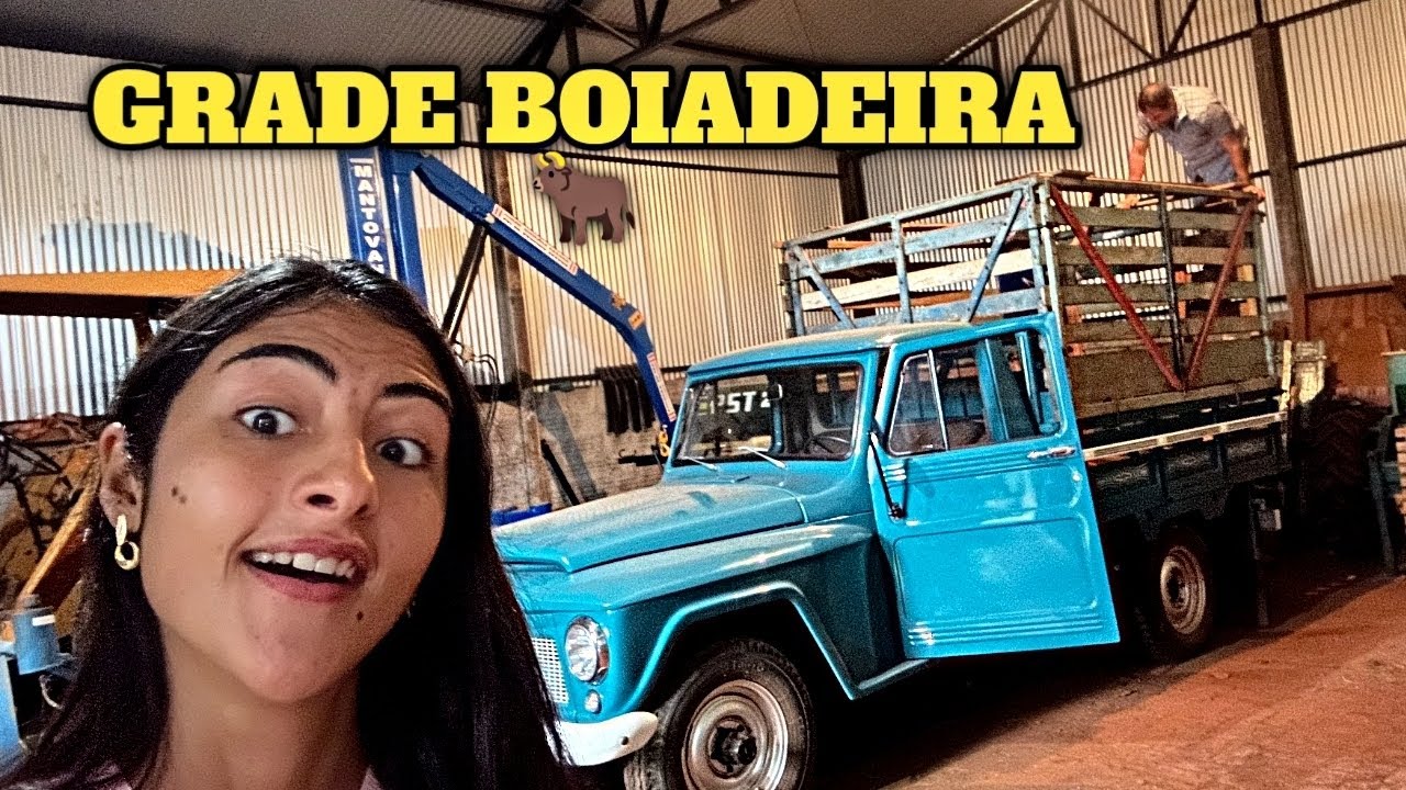 COLOCAMOS GRADE BOIADEIRA NA F-75 PEDACINHO DE CÉU !!!