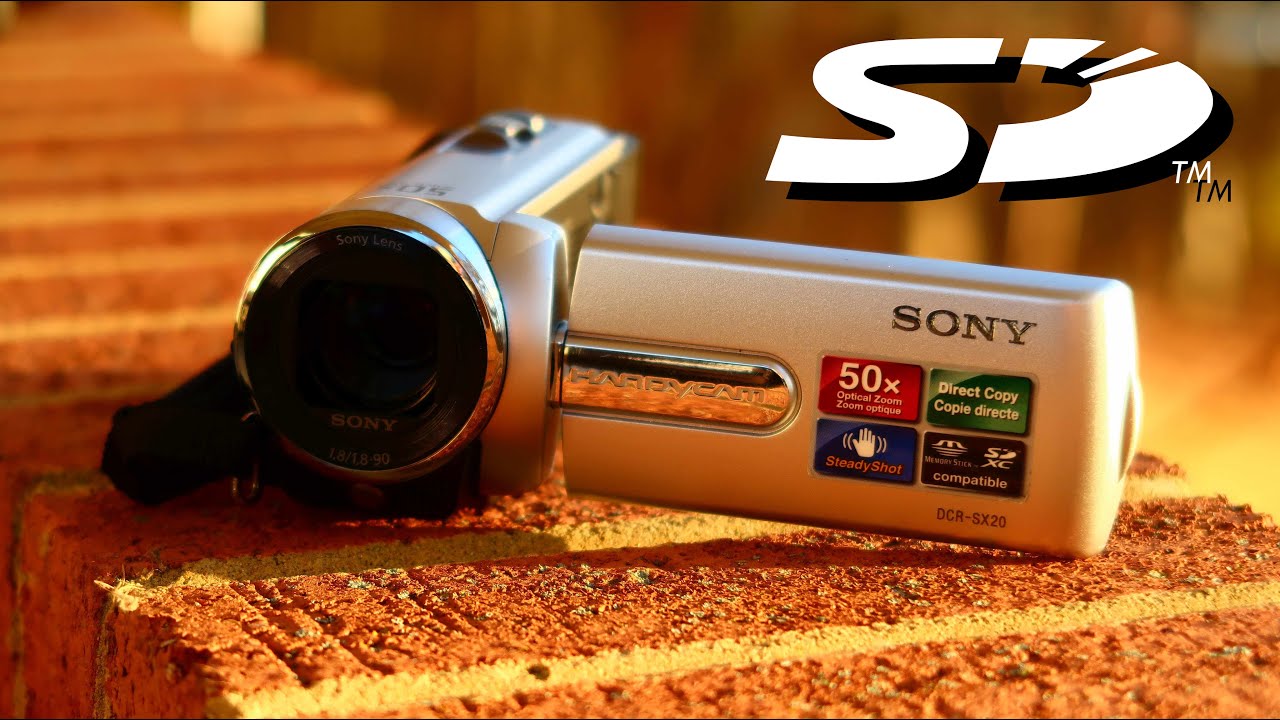 Sony Handycam DCR-SX20:  Review and Test Footage