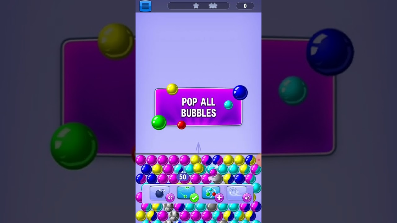 bubble shooter level 727 to 729