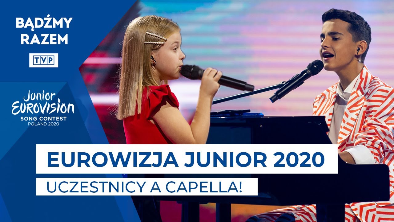 Uczestnicy Eurowizji Junior śpiewają a cappella!