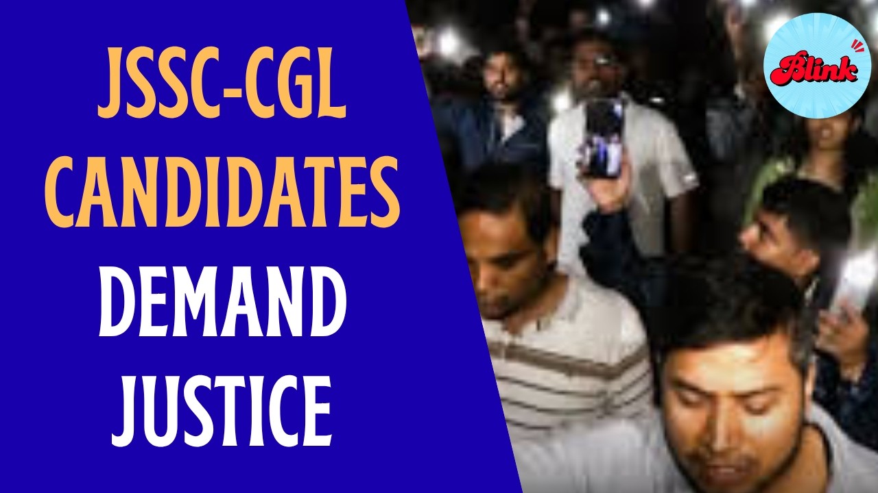 JSSC-CGL Qualified Candidates Protest Exam Cancellation, Demand Justice in Ranchi