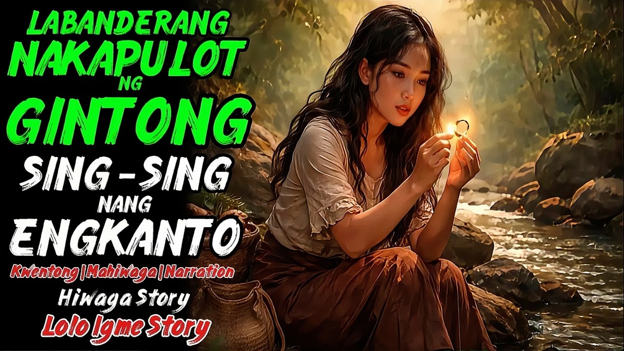 LABANDERANG NAKAPULOT NG GINTONG SINGSING NG ENGKANTO | True Story