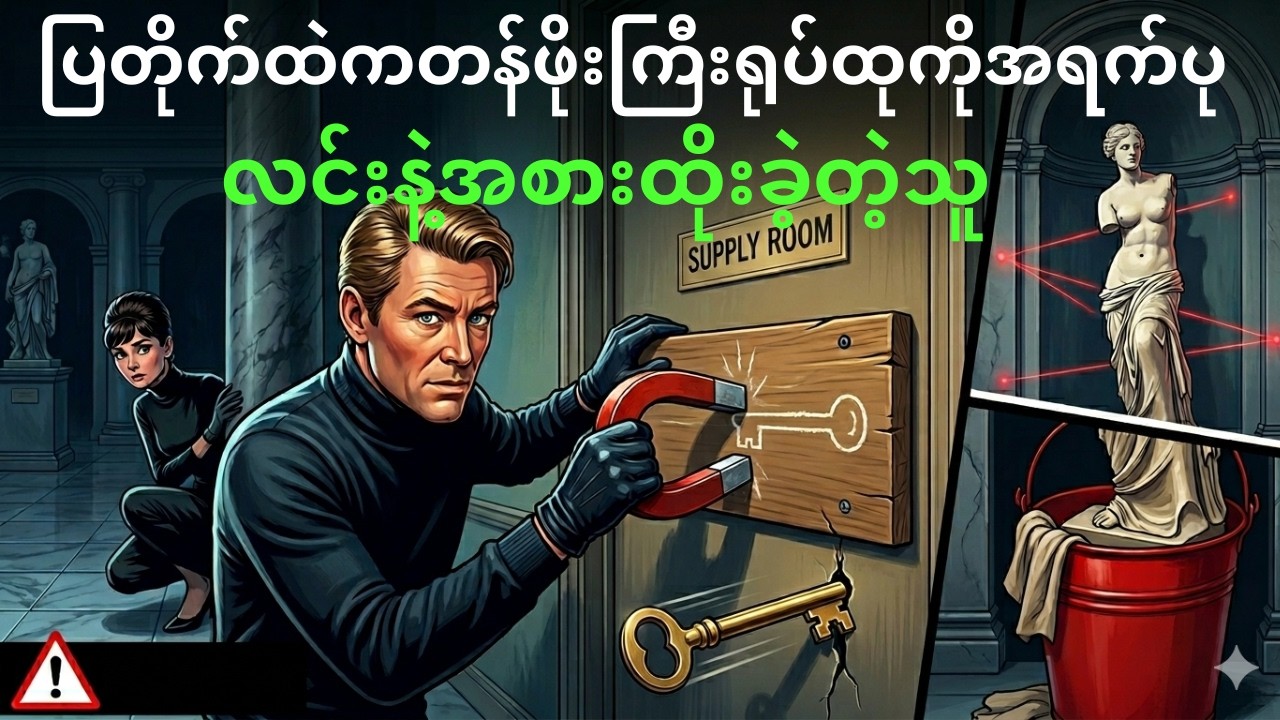 ပြတိုက်ထဲကတန်ဖိုးကြီးရုပ်ထုကိုအရက်ပုလင်းနဲ့အစားထိုးခဲ့တဲ့သူ
