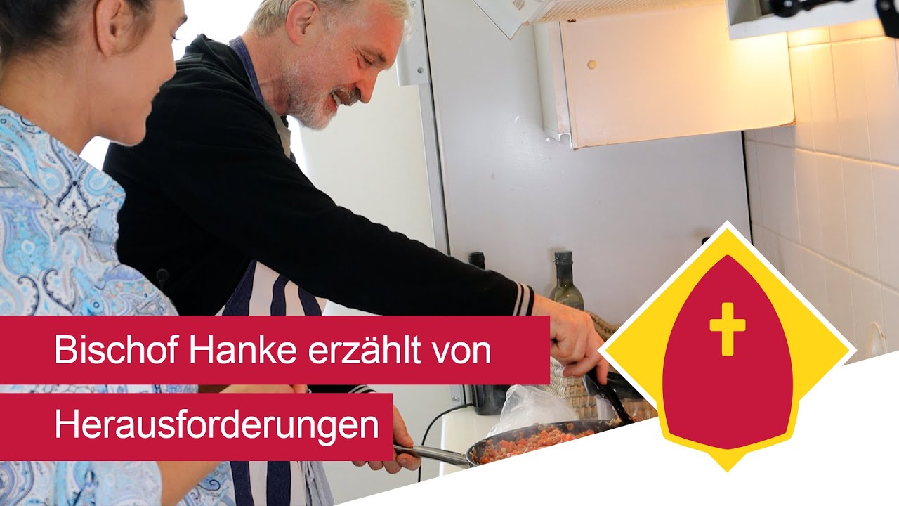 Bischof Hanke kocht: Gespräch über die Herausforderungen und Schwerpunkte seiner Arbeit
