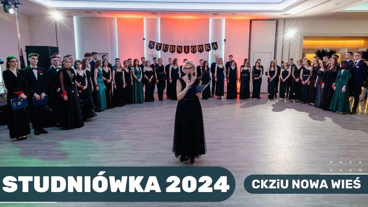 Studniówka 2024 CKZiU Nowa Wieś teledysk