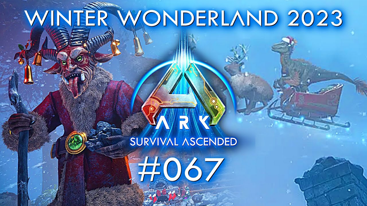 Winter Wonderland 2023 in Ark: Survival Ascended ASA deutsch gameplay
