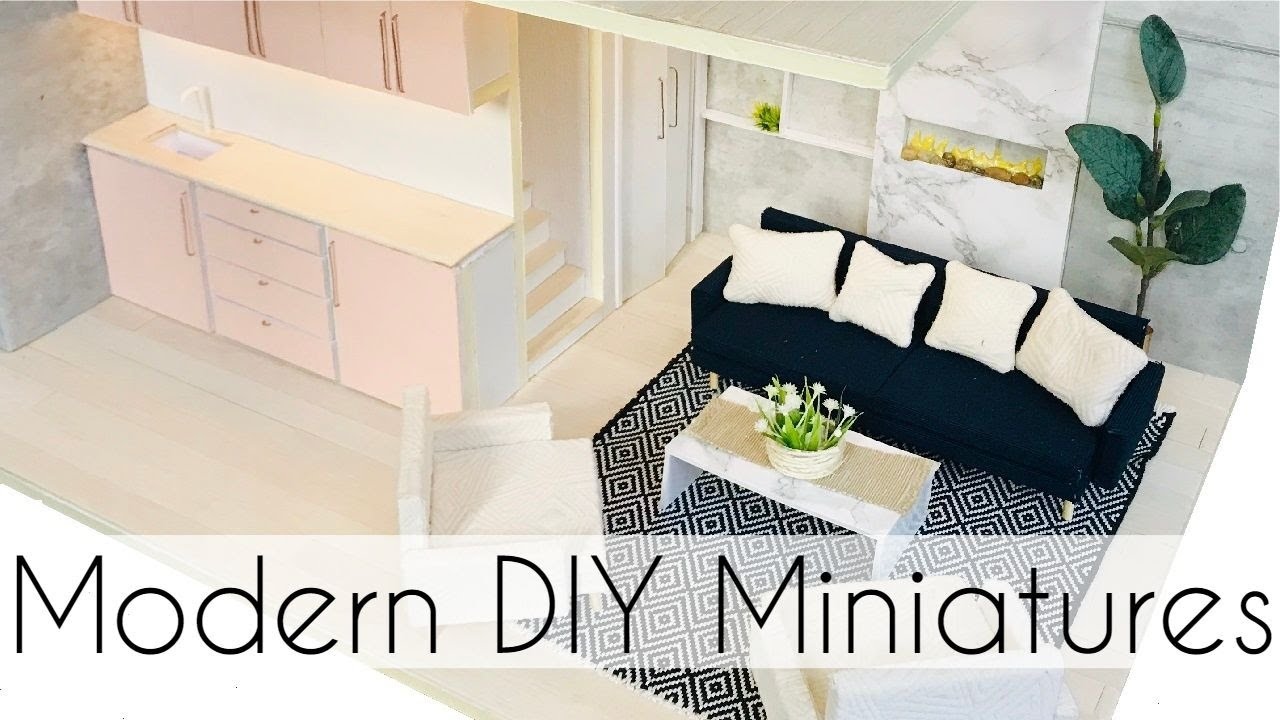 DIY: Modern Miniature Apartment