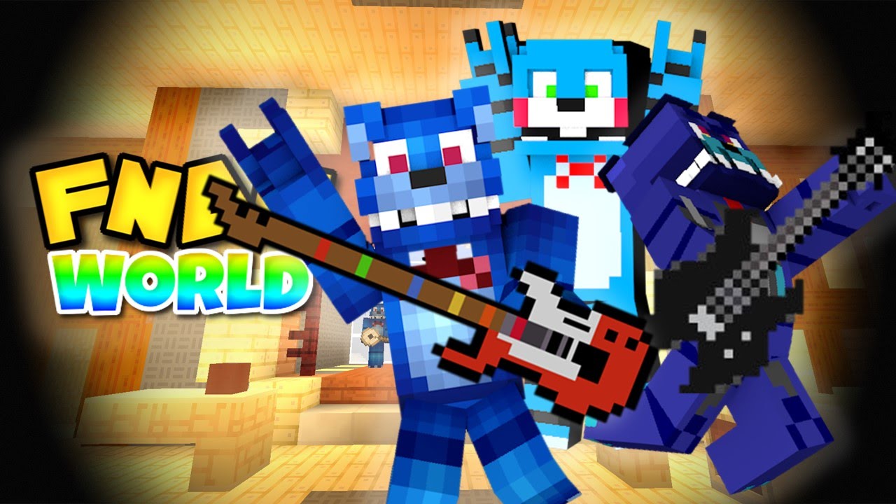 FNAF World ► ADVENTURE BONNIE! Day 6 (Minecraft Roleplay)