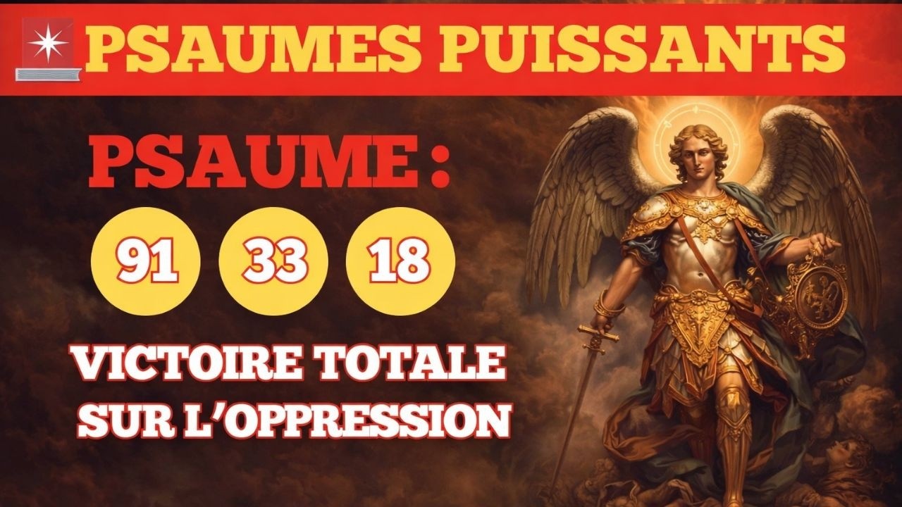 PSAUME 91, 33, 18  Cette Prière Brise Toute Oppression