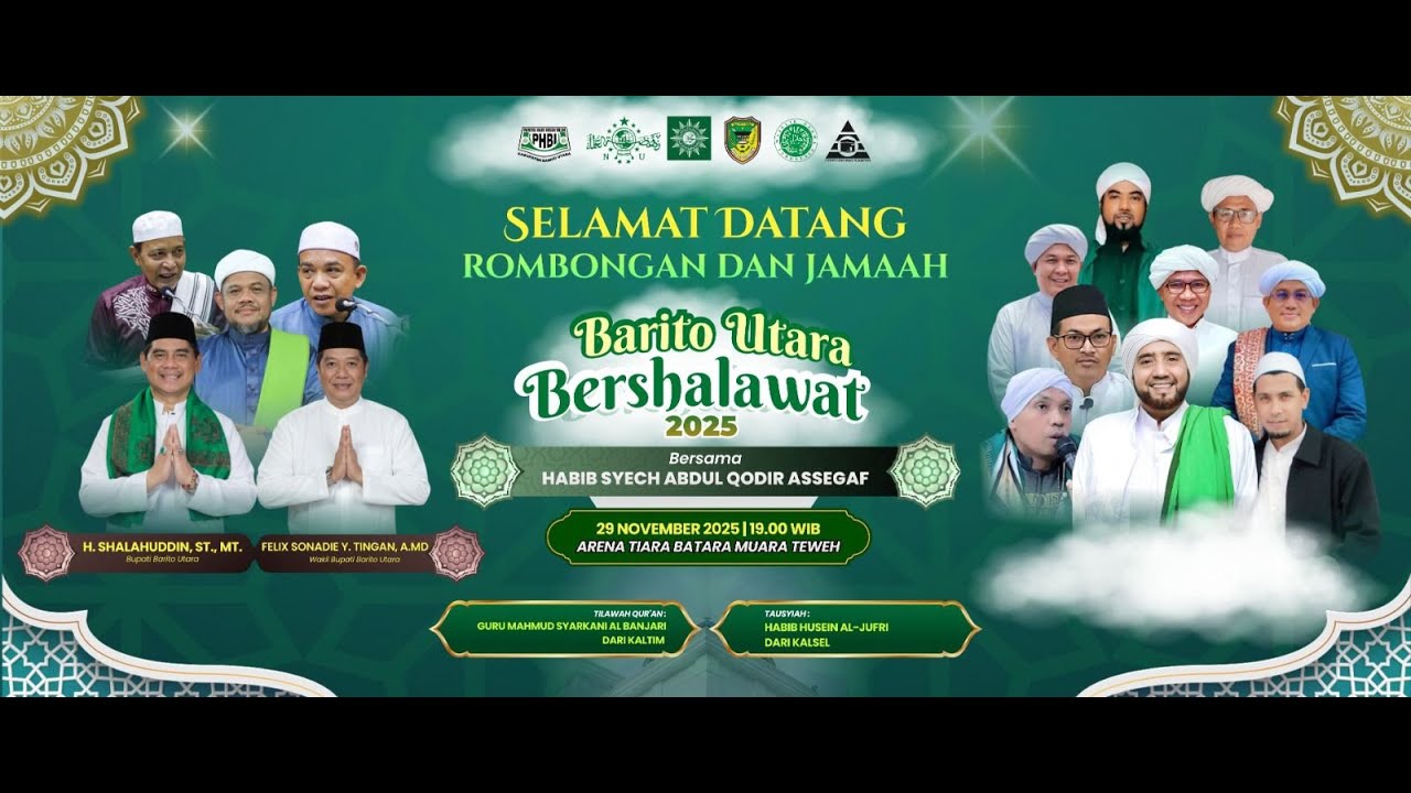 🔴[RE-LIVE] Barito Utara Bershalawat 2025 