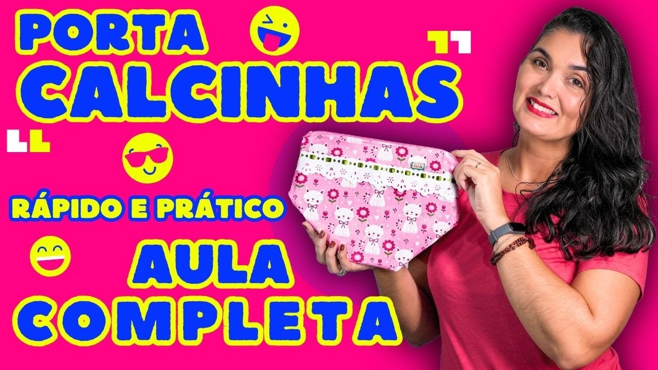 PORTA CALCINHAS - AULA COMPLETA PARA GANHAR DINHEIRO COM A COSTURA CRIATIVA