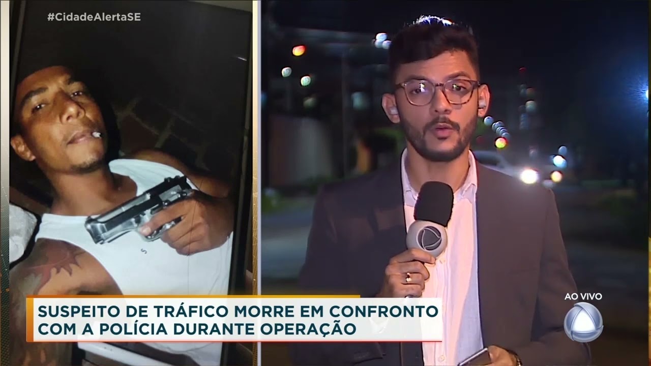 Suspeito de tráfico de drogas morre em confronto policial durante operação - Cidade Alerta