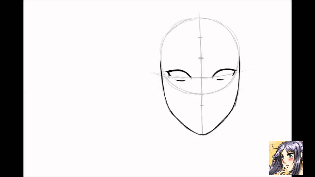 Tutorial: Come disegnare il viso manga! - Ragazza - Proporzioni
