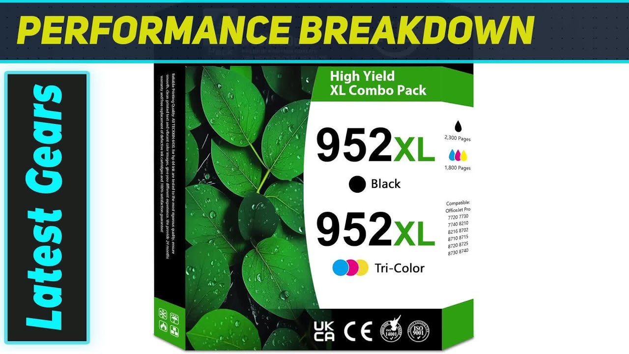 Best 952XL Ink Cartridges? A Mooxrbog Unboxing & Test