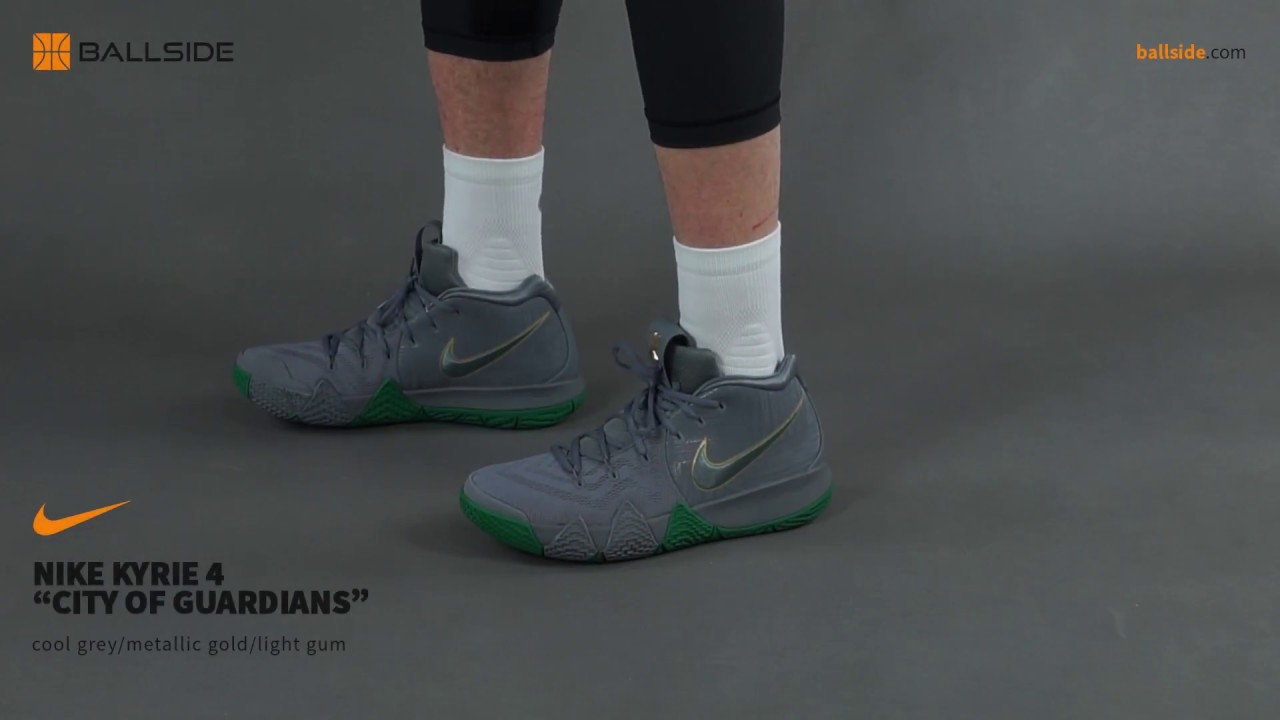 Nike Kyrie 4 City of Guardians on feet