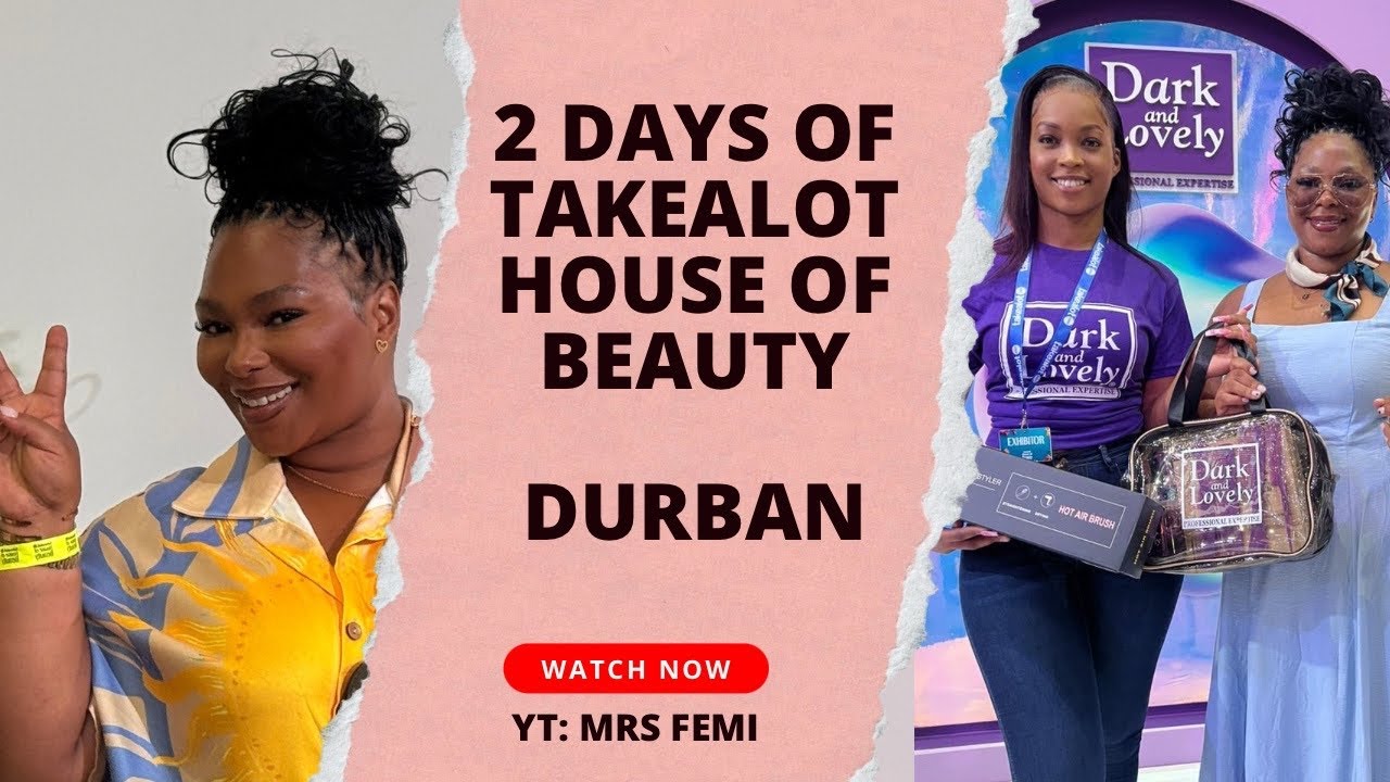 Spend 2 days with me at the Takealot House of Beauty