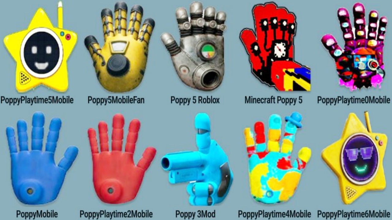 Poppy Playtime Minecraft Vs Poppy Playtime Mobile Vs Poppy Mod Vs Poppy Roblox 1, 2, 3, 4, 5, 6 & 0