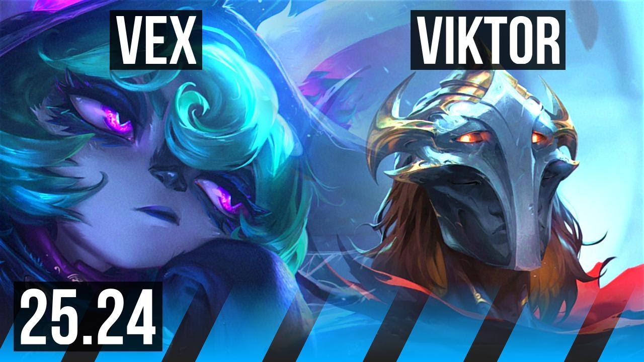 VEX vs VIKTOR (MID) | Good KDA: 15/2/12 | EUW Master | 25.24