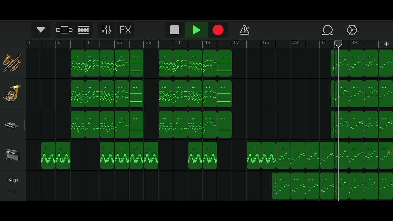 【GarageBand】エクステンドアッシュ~蓬莱人　東方永夜抄　上海アリス幻樂団より