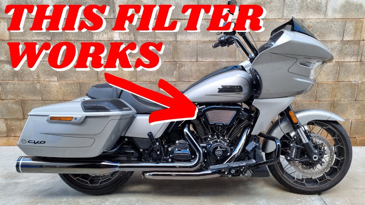 HUGE GAINS FROM THIS AIR FILTER / VVT CVO Bagger / Screamin Eagle Wedge