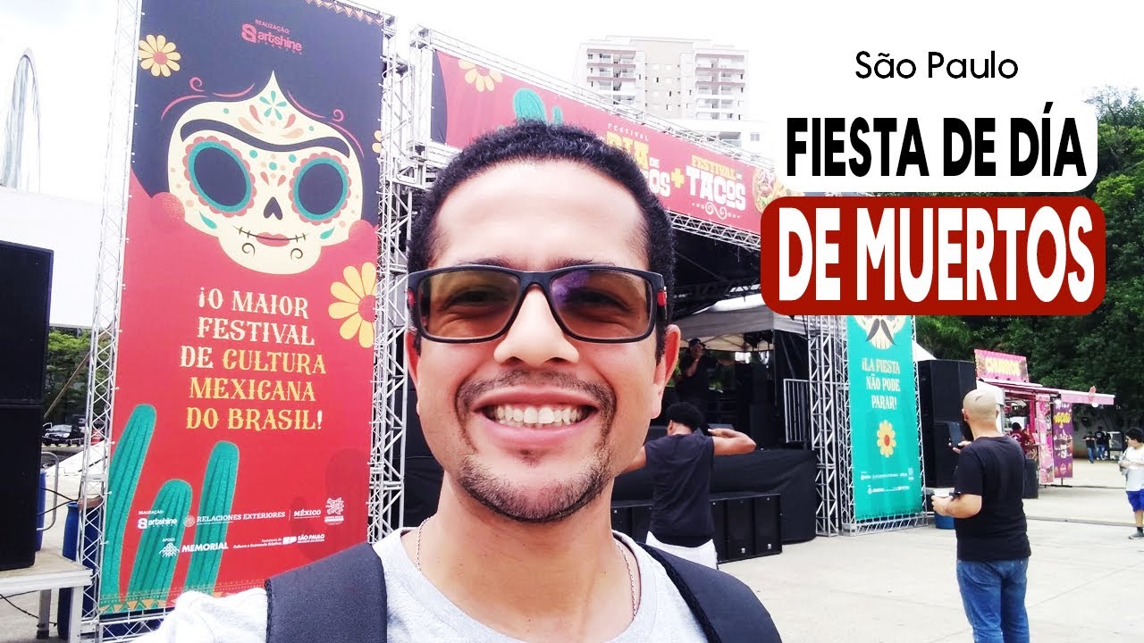 Festa de Dia dos Muertos em São Paulo