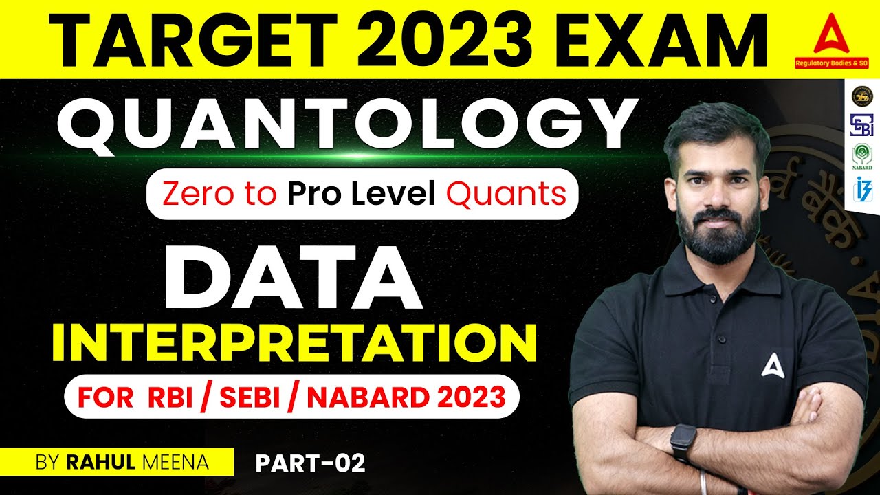 Data Interpretation Question | RBI / SEBI / NABARD 2023 | Quant by Rahul Meena #2