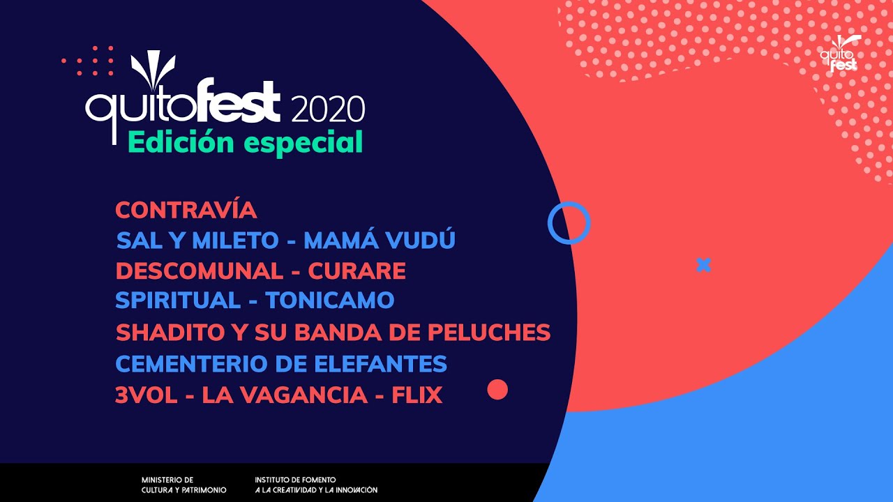 Quitofest 2020 | Sábado 30 de enero | Día 1