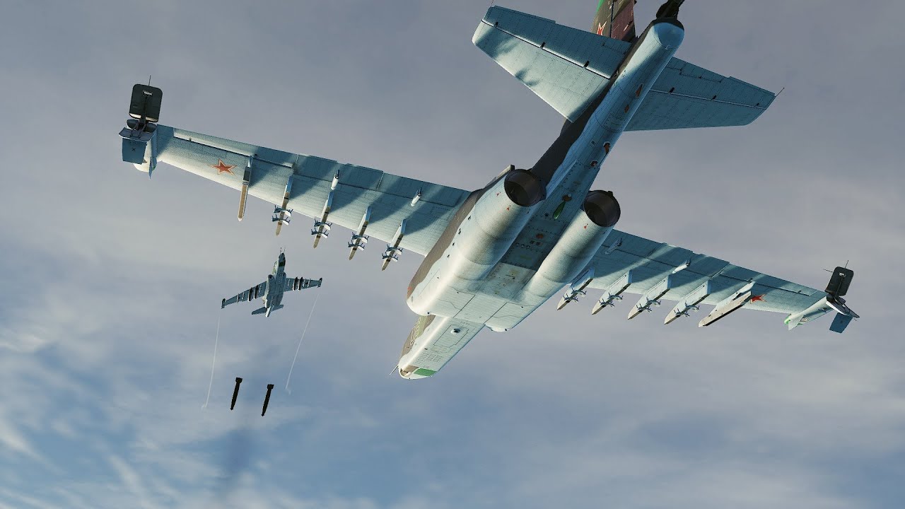 Российские Су-25 против грузинских Су-25 в Абхазской войне 1992-93 гг.