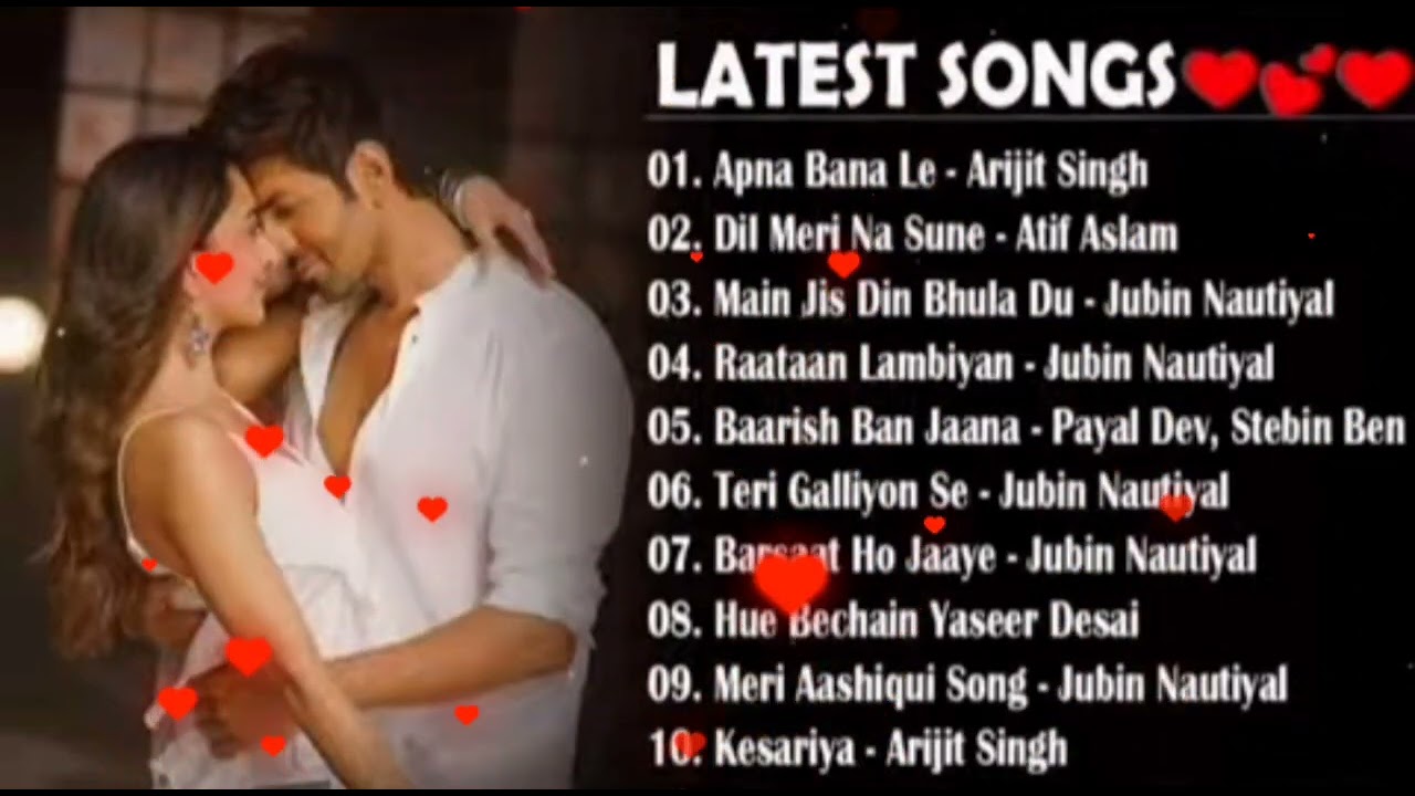 Best new hindi song 2023 | Hindi Romantic Songs | Best of Atif Aslam, Arijit Singh, Jubin Nautyal