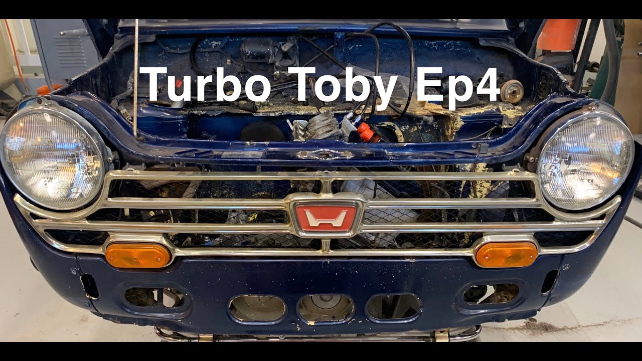 Project Toby : Episode 4 : 1971 Honda N600 : Turbo CBR 600 Swap : Subframe Notch