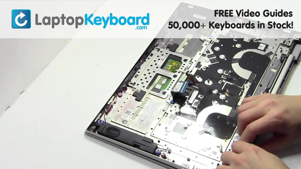 Repair Lenovo Yoga Flex 5 Laptop Keyboard & Palmrest, Dismantle 730-13 720-13 80X6 81C3 80XA
