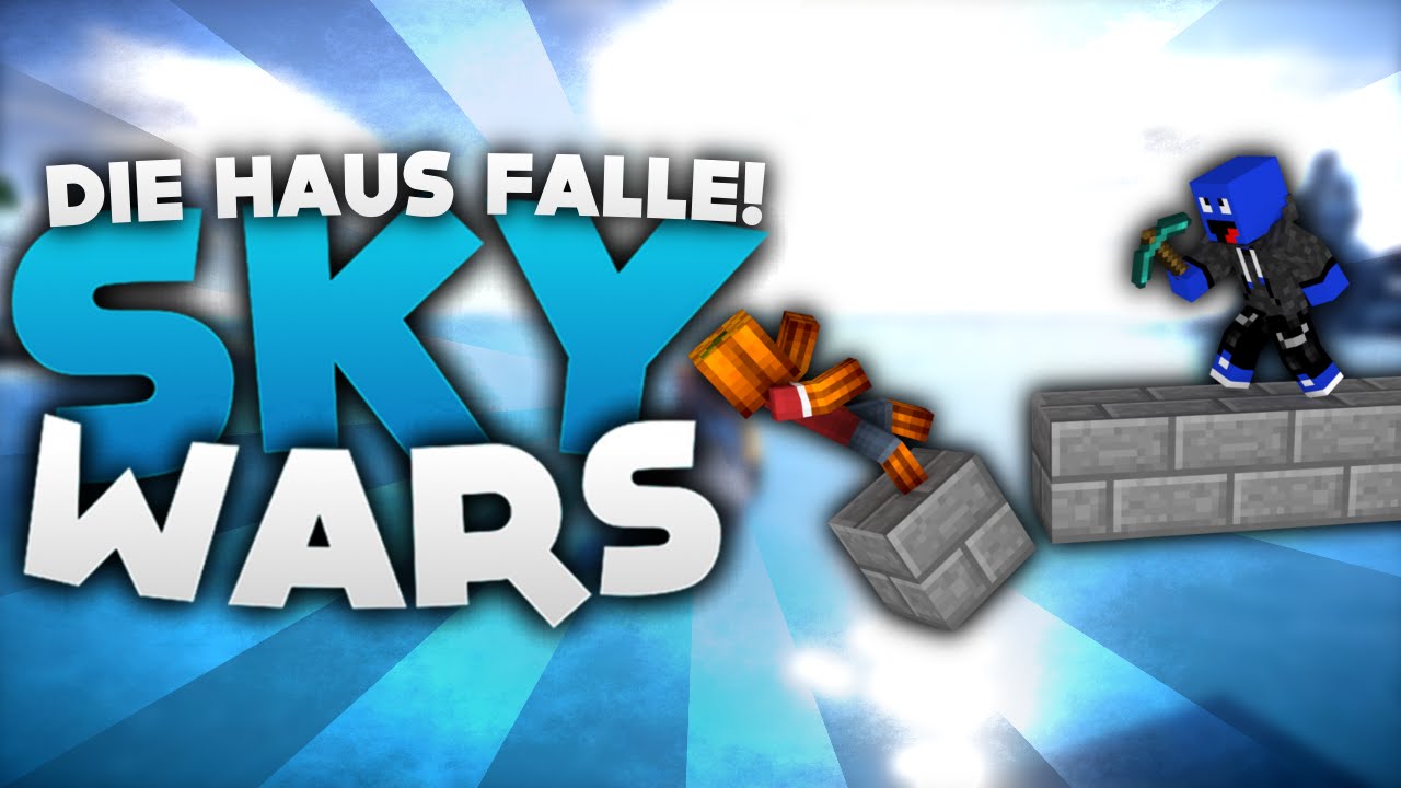 DIE HAUS FALLE! - Minecraft Sky Wars! | DieBuddiesZocken