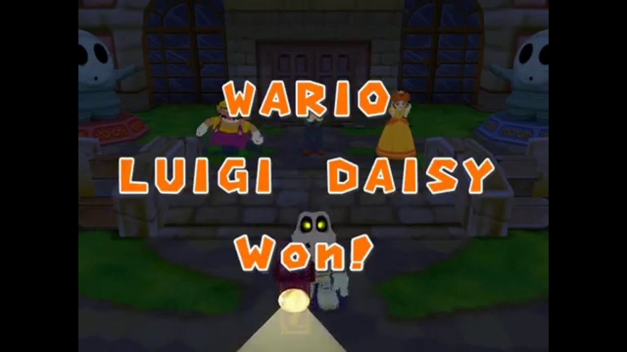 Mario Party 7 minigame: Flashfright 60fps