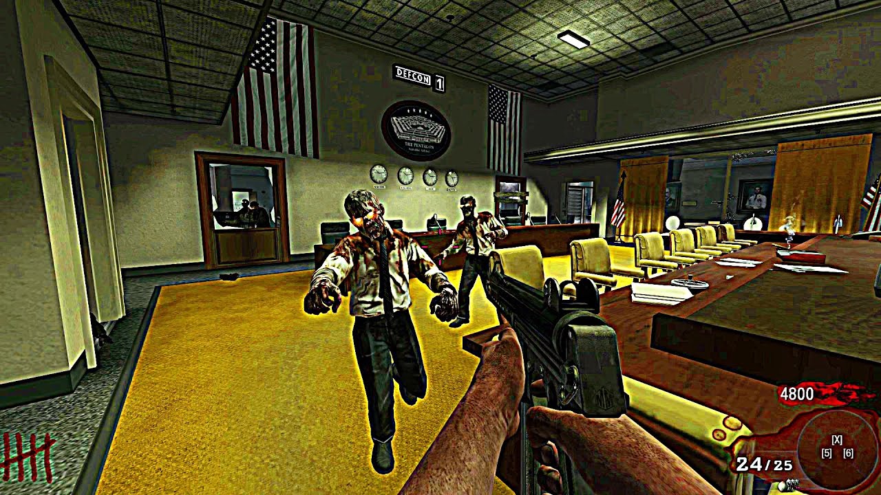 Call of Duty - Black Ops - Zombies Gameplay - Five