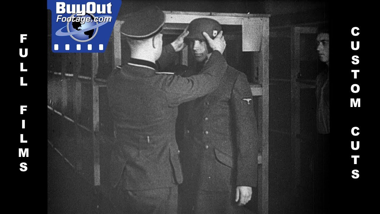 WW2 Waffen-SS Training Camp Recruit Processing
