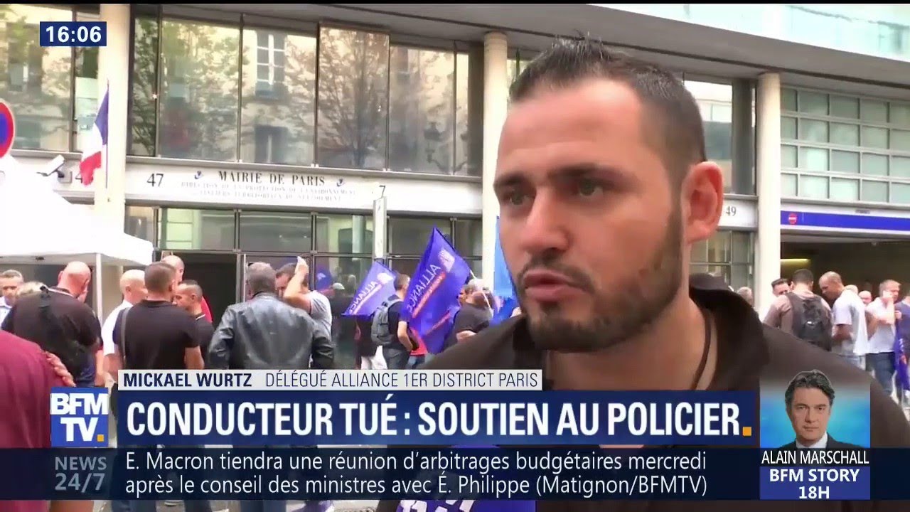 Conducteur tu&eacute;: pour le syndicat de police Alliance, l'intervention &eacute;tait 