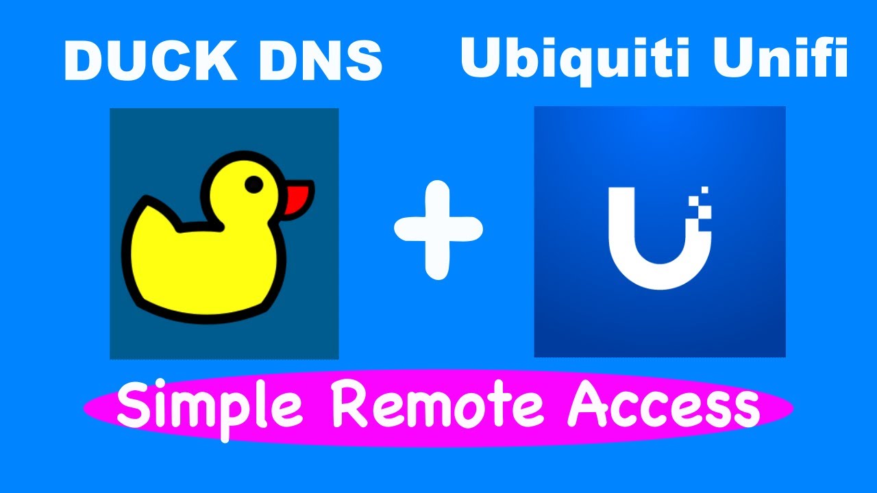 Как использовать Duck DNS с UBQUITI UNIFI — простой удаленный доступ