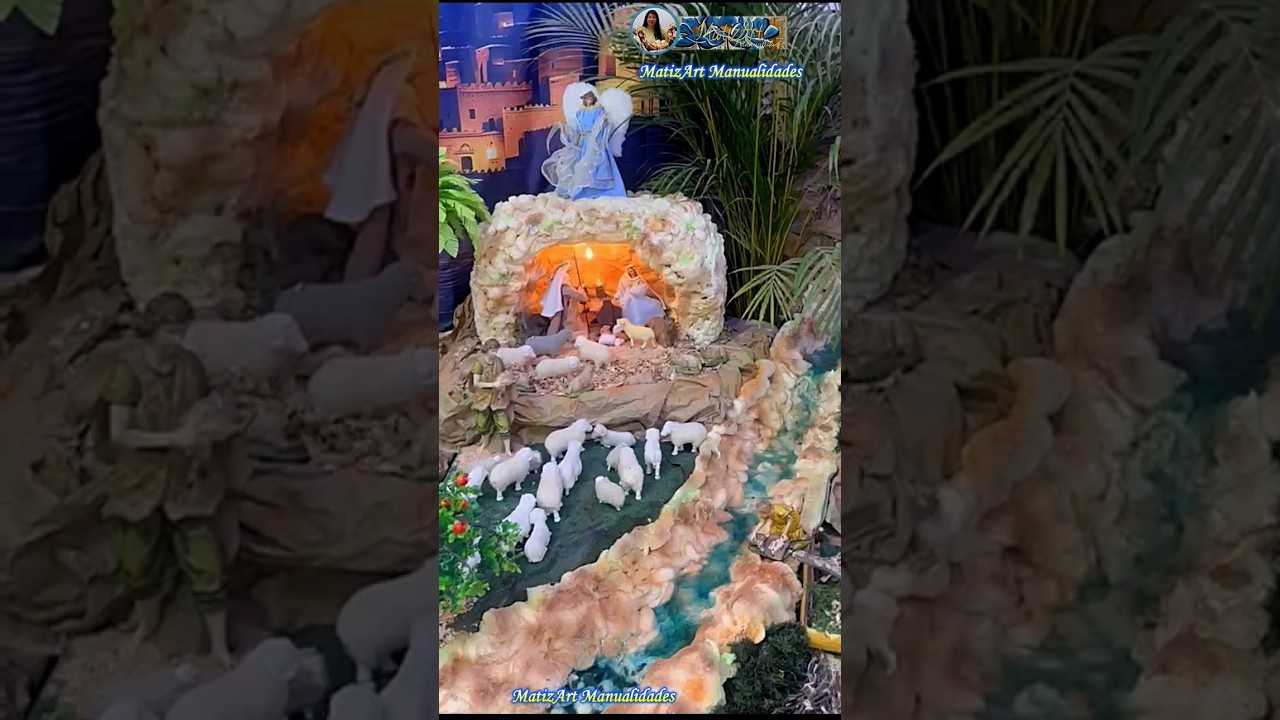 ❤️Pesebre Elaborado para La Parroquia Jesús Misericordioso 🙏🏻💞 en Bogotá Colombia 🇨🇴