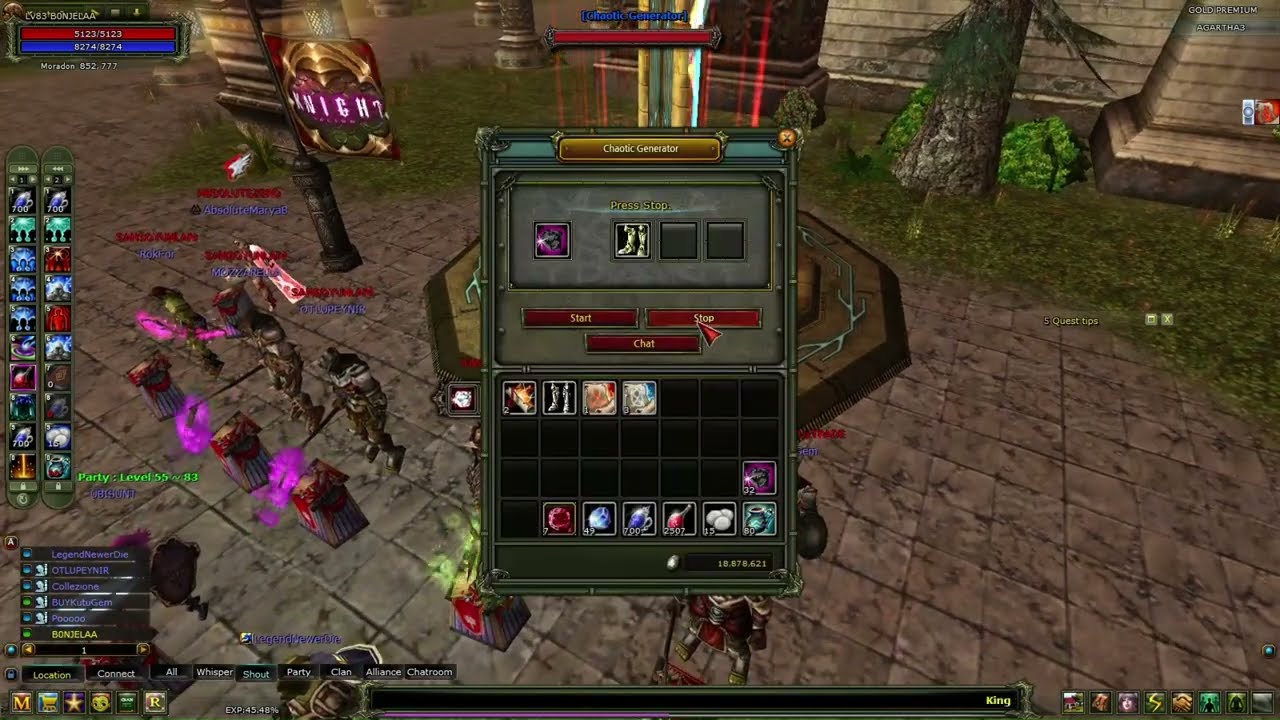 40 Black Gem Kırma / 3 #knightonline