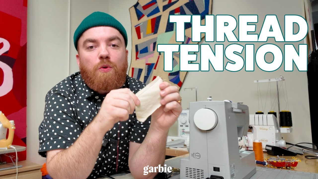 How to Understand Thread Tension | Garbie | How to Start Sewing | Beginner Friendly
